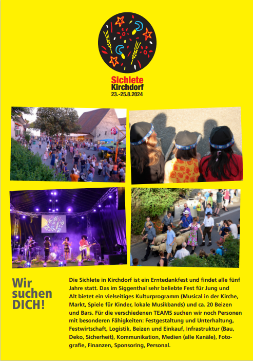 Wir suchen Dich Seite 1
